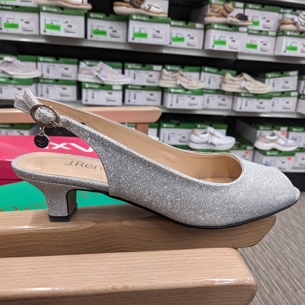 Silver Gray Dressy Shoes